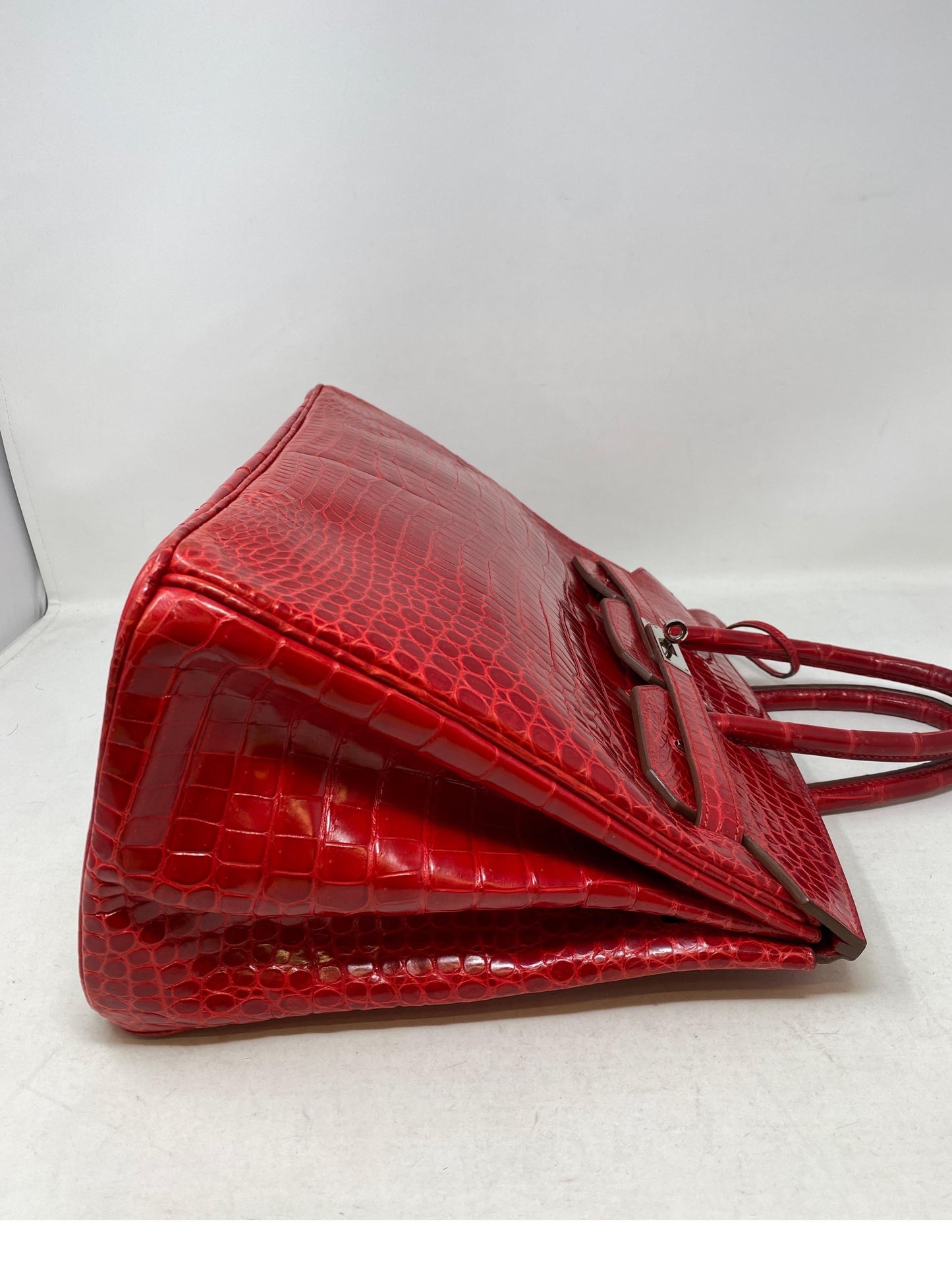 Croc-Embossed Designer Tote